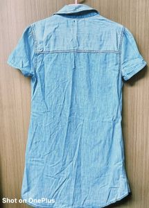 Denim Shirt Dress