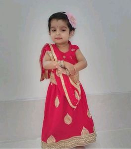 Handmade Kids Lehenga Choli Size 2-3 Years