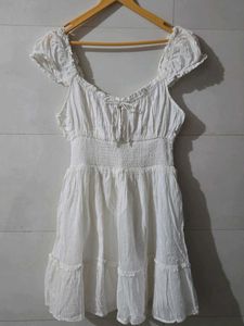 Chic White Mini Dress