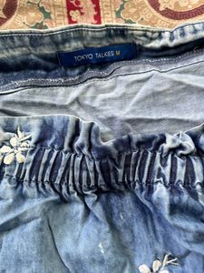 Women’s Denim Cotton Net Tops:4