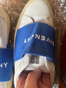 Givenchy White Leather Sneakers