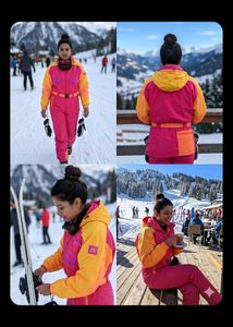 Retro Ski Snowsuit (Top only)