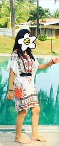 Butterfly robe dress