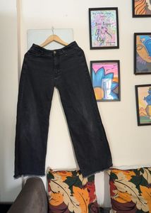 Charcoal Color Women Jeans Denim