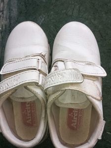 White Velcro Shoes