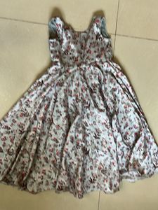 Floral Print Ankle length Dress