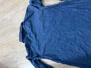 Denim Shirt Dress