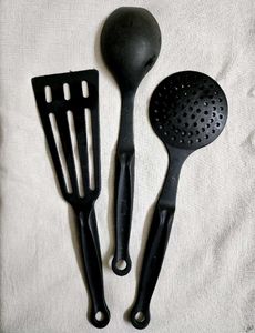 🆕 Black Kitchen Utensil Set