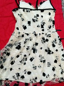 Floral Lace Corset Dress