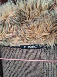 Cozy Faux Fur Trimmed Cardigan