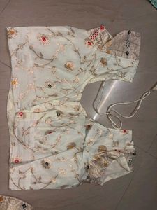 off white Lehenga Choli Set