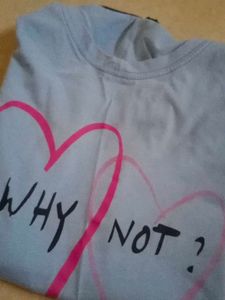 Cute 'Why Not?' Graphic Tee