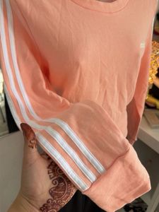 Adidas Peach Long Sleeve Top