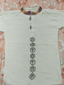 Traditional style 10 to 12 years boys t shirt for