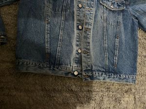 Classic Washed Denim Jacket – Vintage Blue