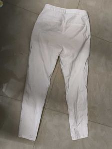 Classic White Trousers