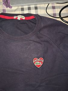 Lacoste Navy Blue Sweatshirt
