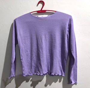 Lavender  Long Sleeve Top💜