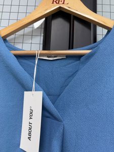 Blue 3/4 Sleeve Top