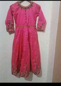 Elegant Pink Embroidered set