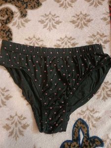 Combo Cute Heart Print Briefs