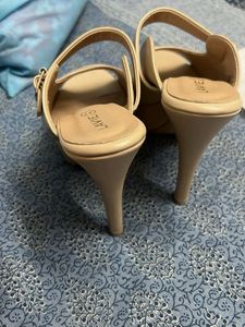 Chic Beige Platform High Heels