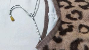 Fur leopard Sweater