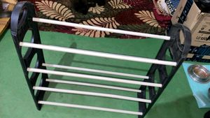 Portable Plastic Shoe Rack