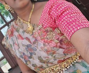Beautiful Organza Self Design Dupatta(Beige Coour)
