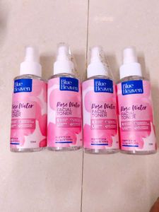 Blue Heaven Rose  water Toner Pack Of 4