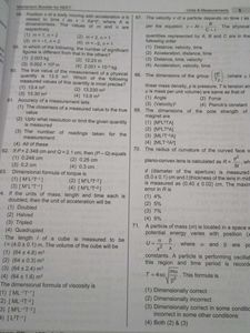 Momentum Booster for NEET Physics Part-I