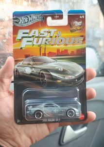 Hot Wheels Fast &amp; Furious 1995 Mazda RX-7 – Silver