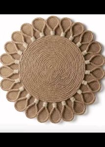 Handmade Jute Doilies Set