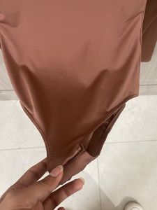 H&amp;M Brown Long Sleeve Bodysuit