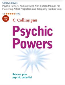 Book Psychic Powers - Collins Gem