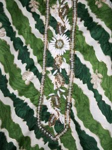 Green Striped Jaipuri Kurta for women