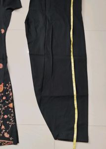 New Kashmiri Work Crepe Kurta Set