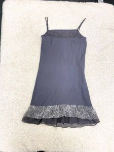 Grey Lace Nighty