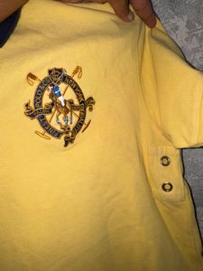 Ralph Lauren Yellow Polo Tshirt
