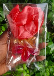 Any 3 Cute Scrunchie and Hair Clip Set