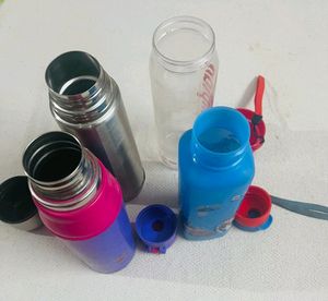 4 Water Bottles