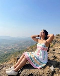 Boho Tiered Embroidered Summer Dress