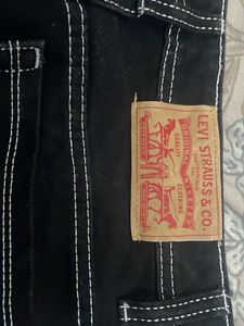 Levi’s Black Wide Leg Jeans (unisex)
