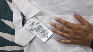 Sheer White Button-Up Blouse