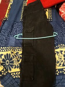 Grey Cargo Pants