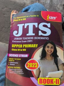JTS Junior Teacher Exam Science Stream Book