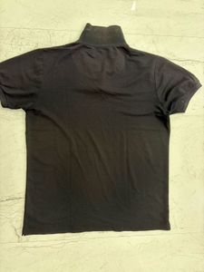 Classic Black Polo Neck T-Shirt
