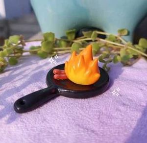 Calcifer Breakfast Pan Desk Piece
