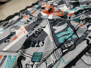 Skateboard Print Boxers