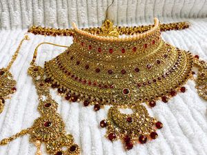 Heavy Bridal Dulhan Jewellery Set
